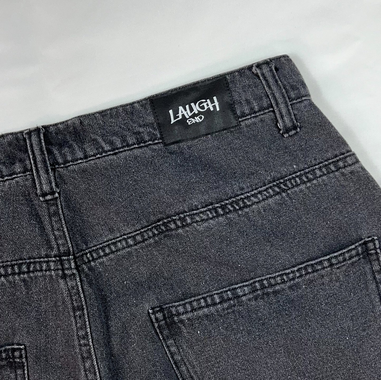 WIDE STRAIGHT DENIM (BLACK)