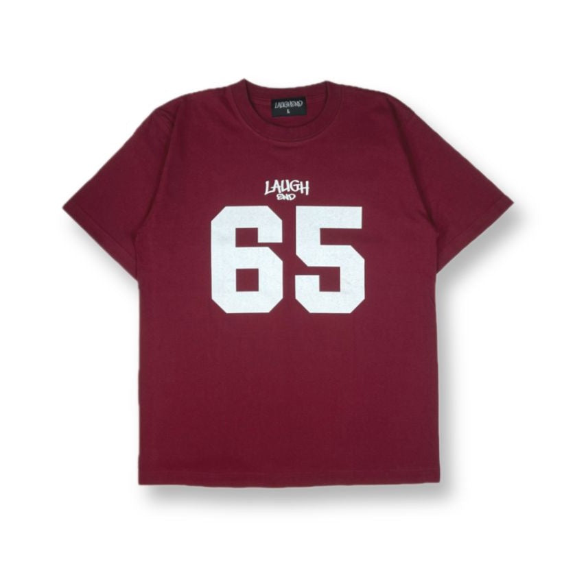 65 LOGO TEE (BURGUNDY)