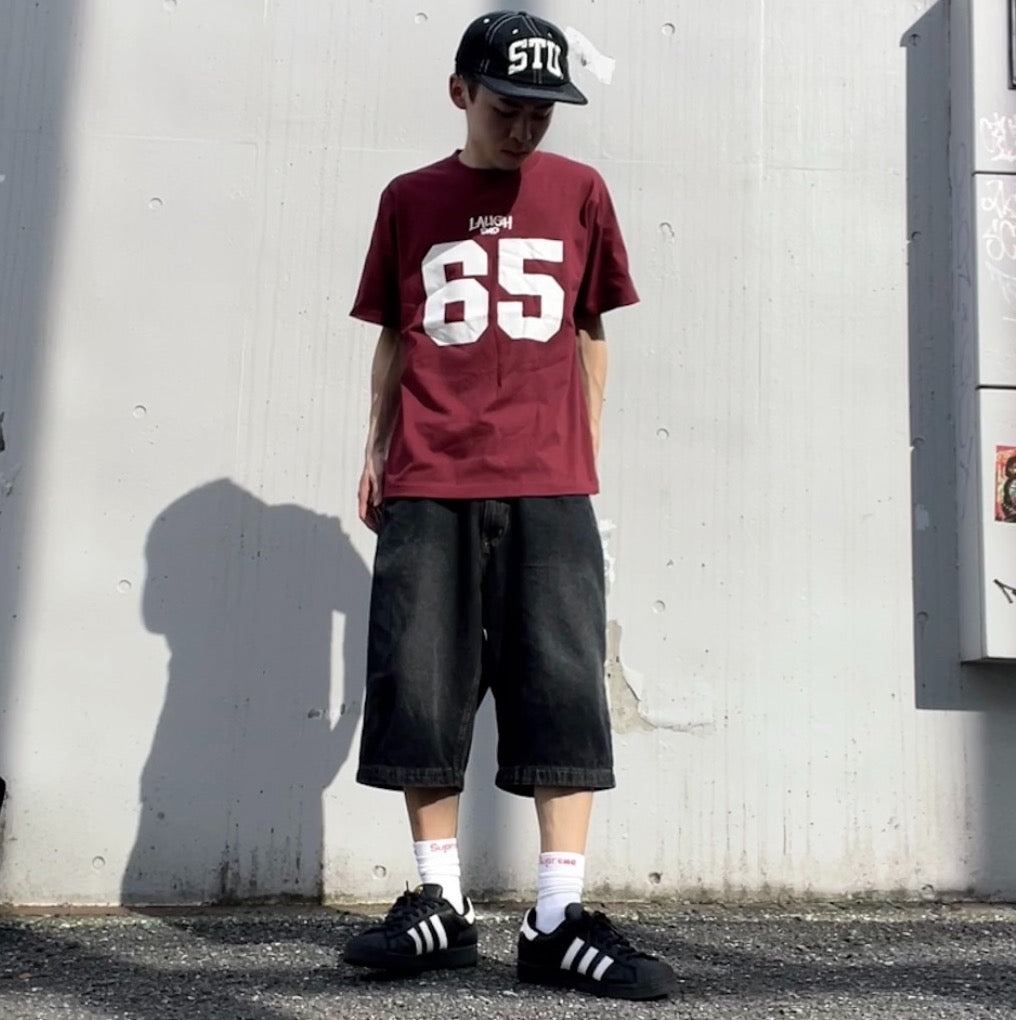 65 LOGO TEE (BURGUNDY)