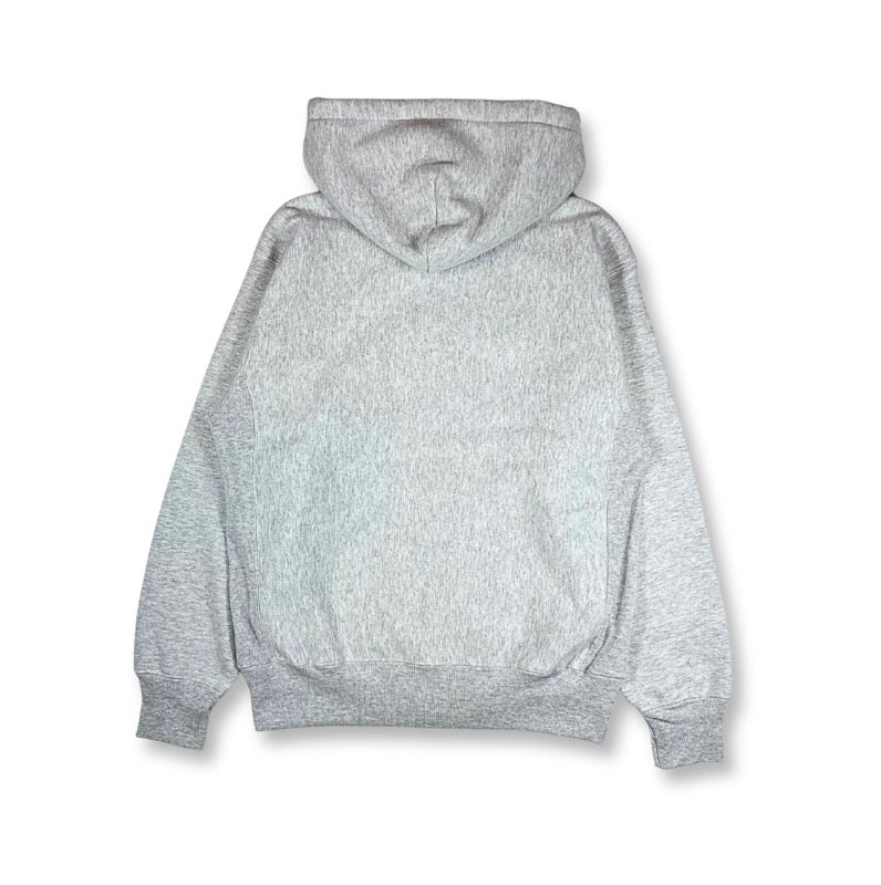 BOX LOGO ZIP HOODIE (ASH)