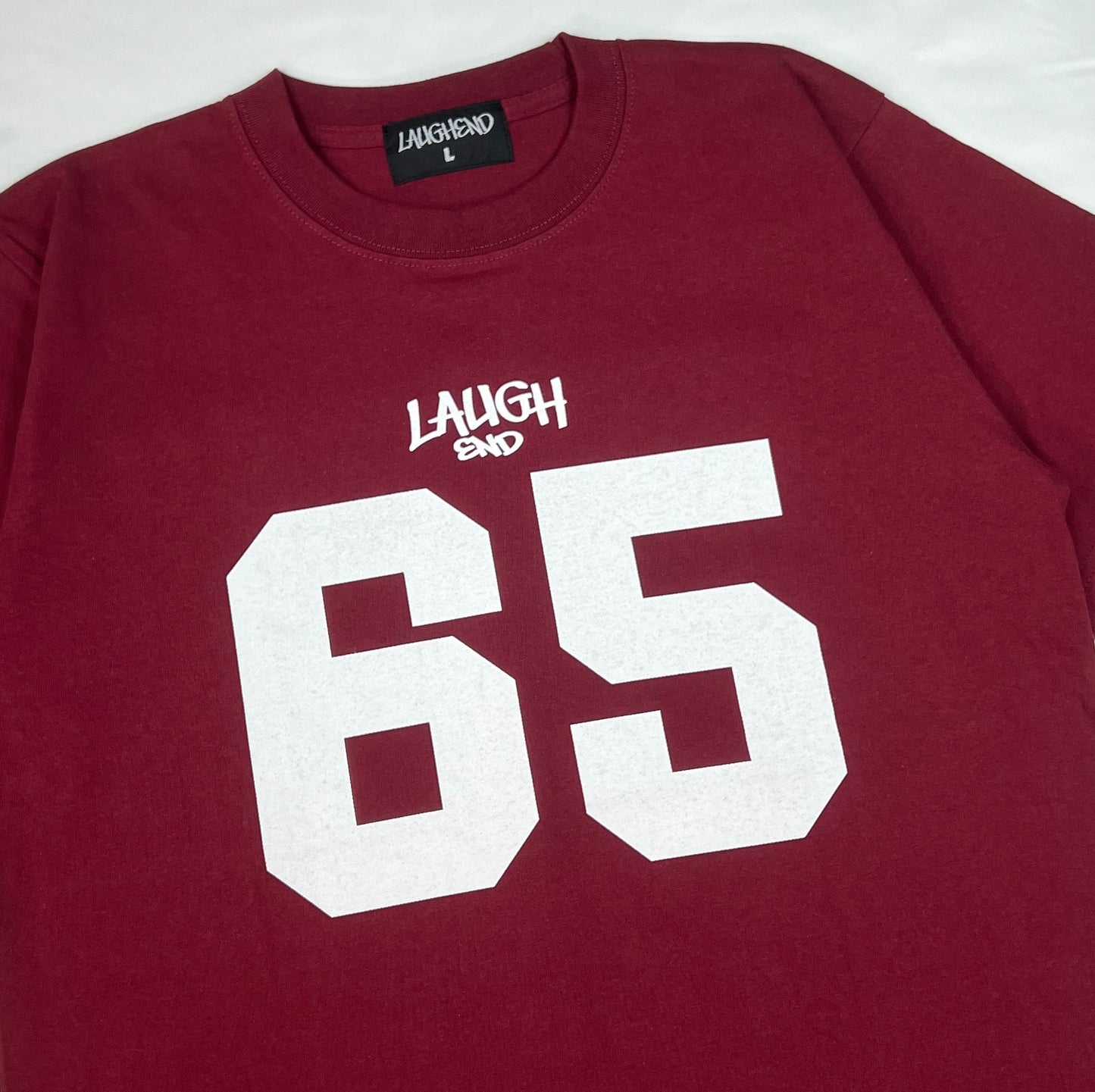 65 LOGO TEE (BURGUNDY)