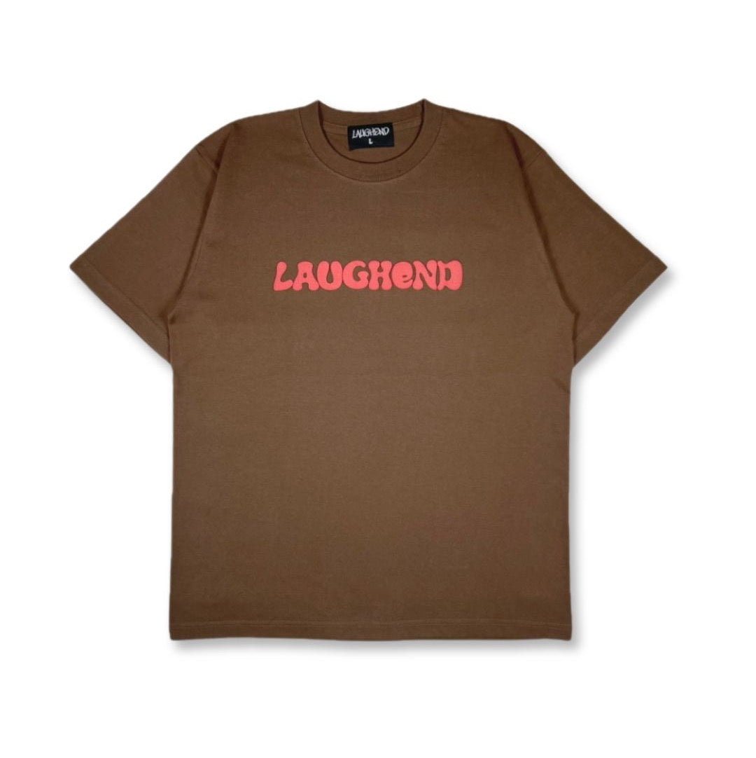 ROUNDNESS LOGO TEE (BROWN)