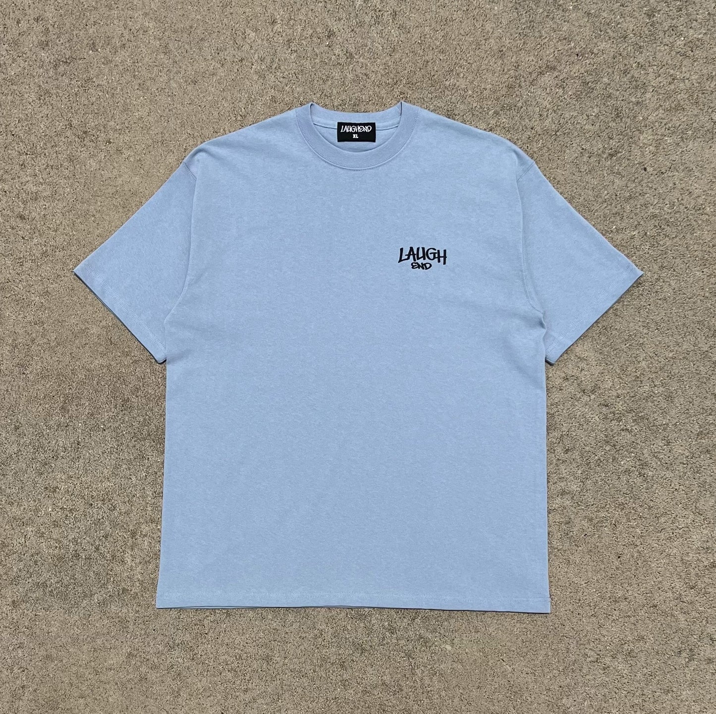 Classic logo tee (light blue)