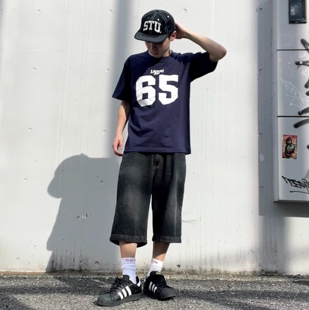 65 LOGO TEE (NAVY)