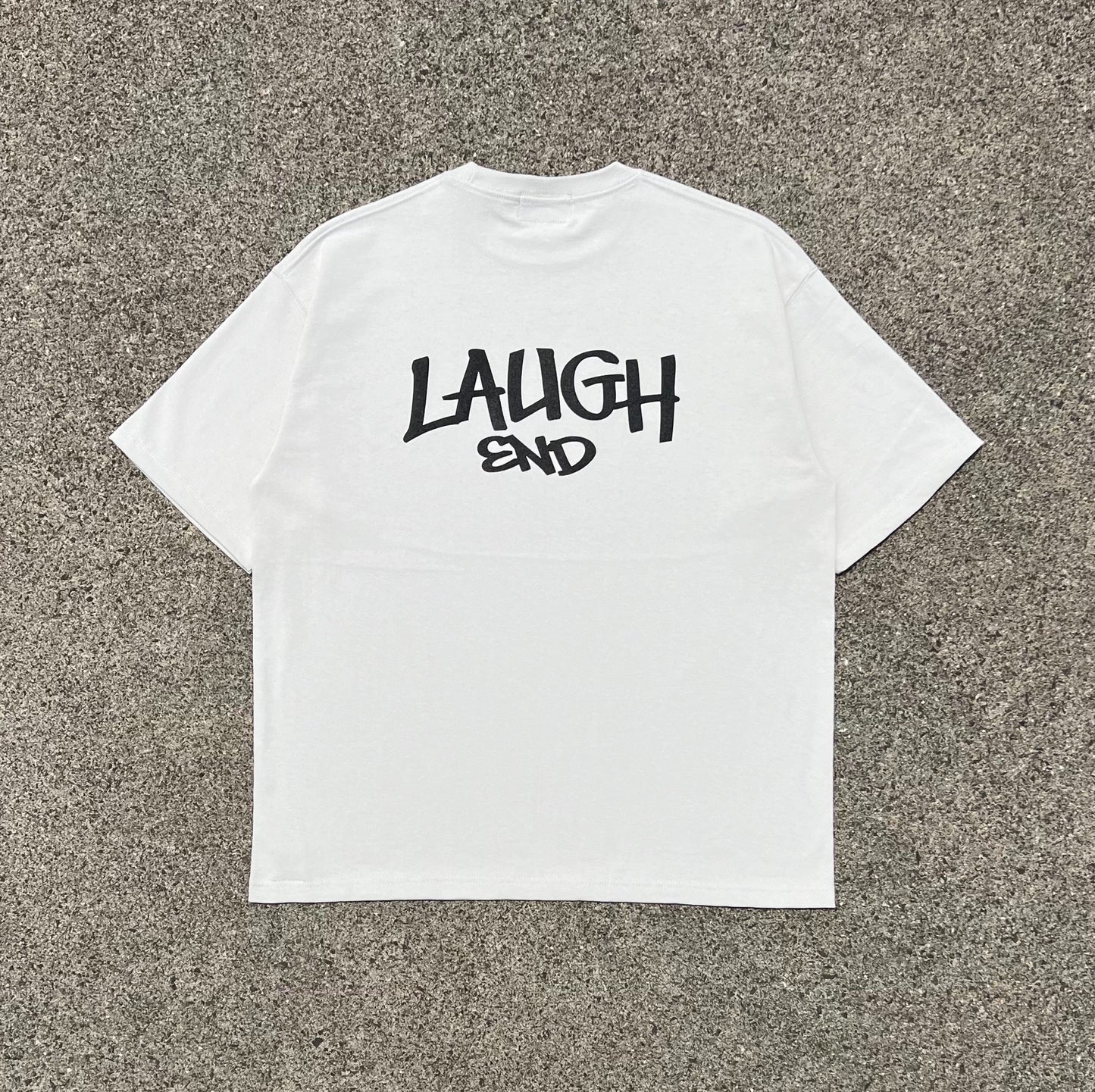 Classic logo tee (light gray)